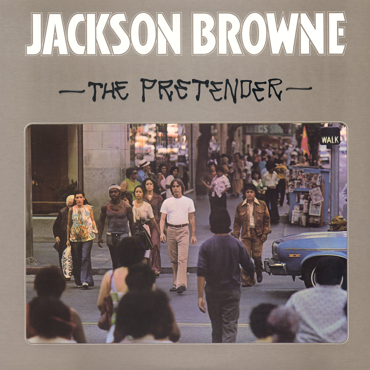 Jackson Browne "The Pretender" LP cover art