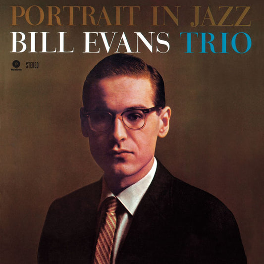 Bill Evans Trio “Portrait in Jazz” LP cover art
