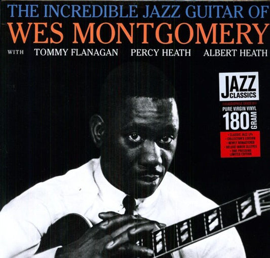 WES Montgomery “Incredible Jazz Guitar” LP cover art