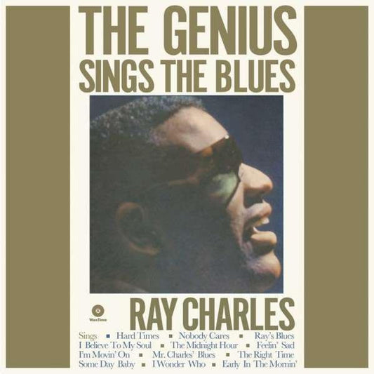 RAY Charles “Genius Sings the Blues” LP cover art