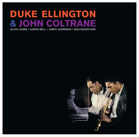Duke Ellington / John Coltrane “Ellington & Coltrane” LP cover art