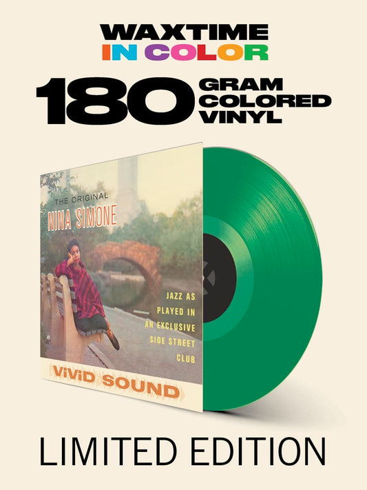 Nina Simone “Little Girl Blue” (180g/REMASTER/Limited/Clear Green Vinyl) LP cover art
