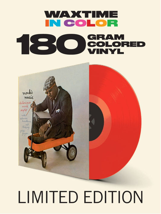Thelonious MONK “Monk's Music” (180g/Transparent Red Vinyl) LP cover art