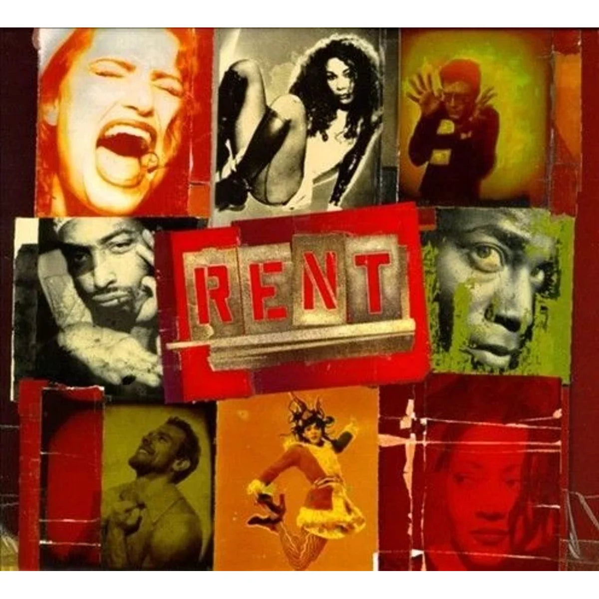 V/A "Rent (Original Broadway Cast Recording)" (30th Anniversary Edition) 3xLP cover art