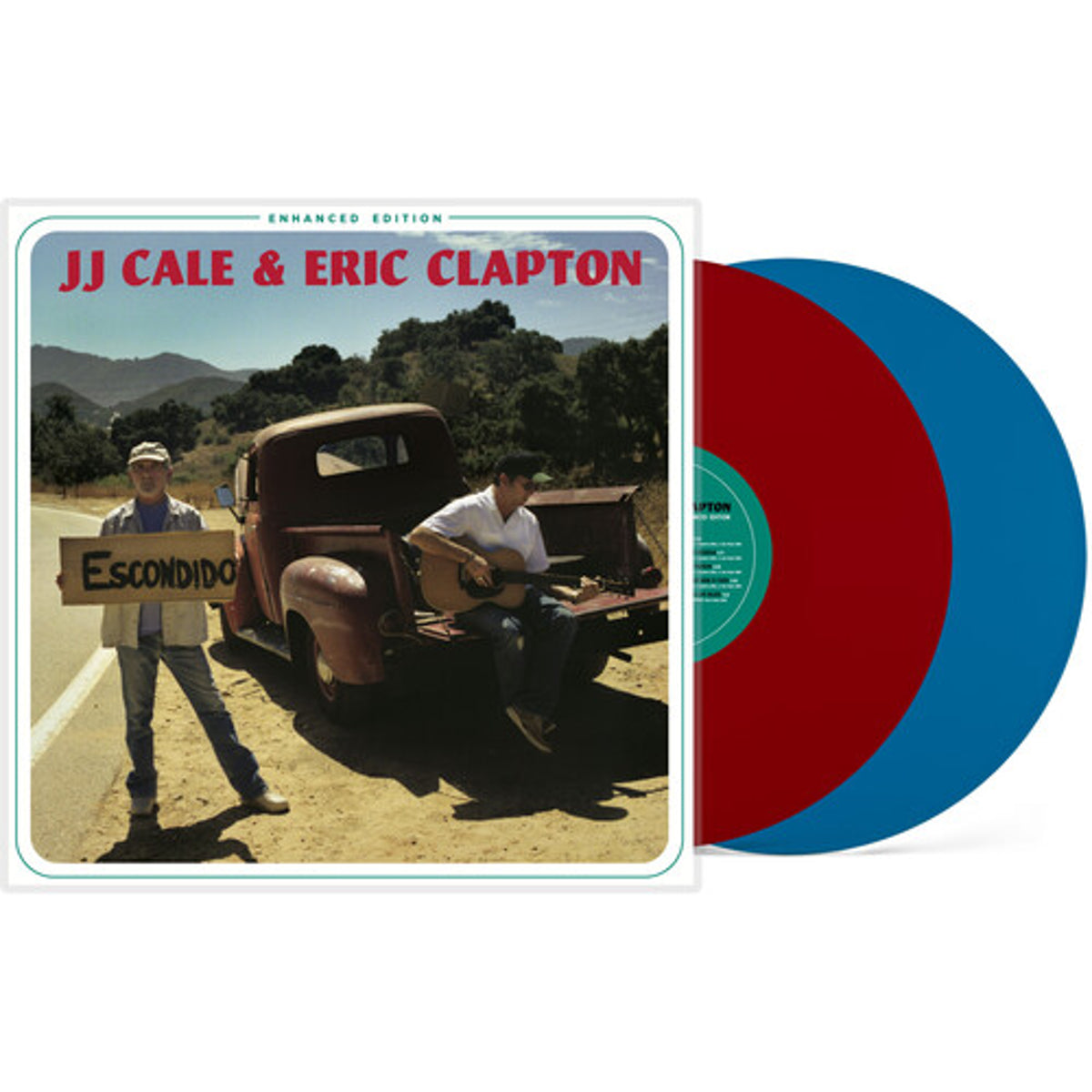 Eric Clapton "The Road To Escondido" (Color vinyl) 2xLP cover art