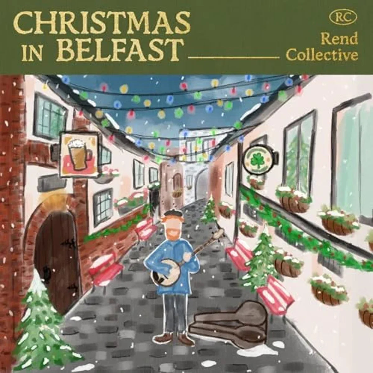 Rend Collective "Christmas In Belfast" LP cover art