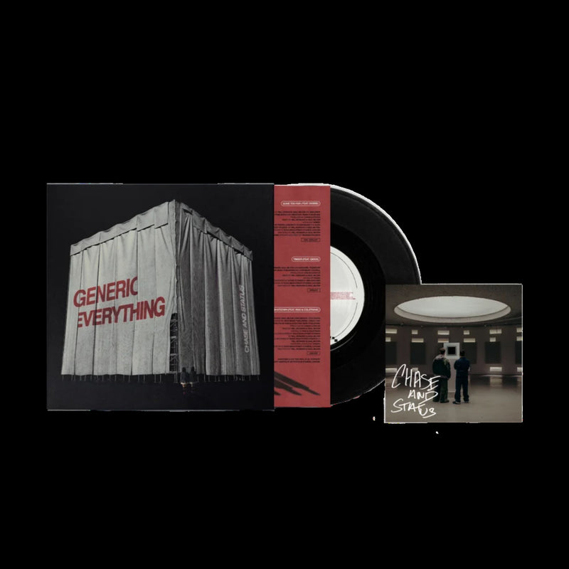 Chase & Status "Generic Everything" (Signed Insert) LP cover art