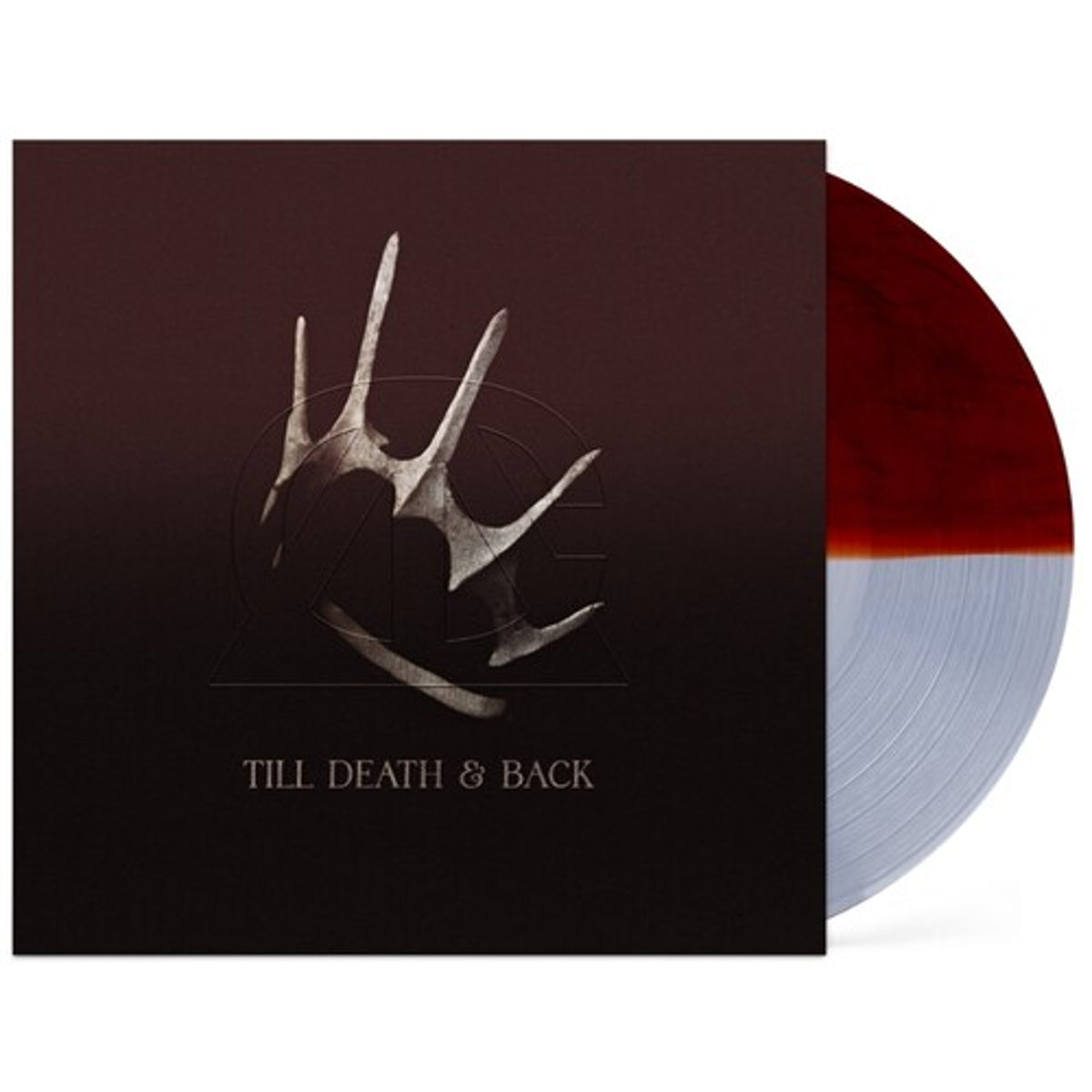 Against the Current "Till Death & Back" (Indie Exclusive Red/White Split vinyl) LP cover art