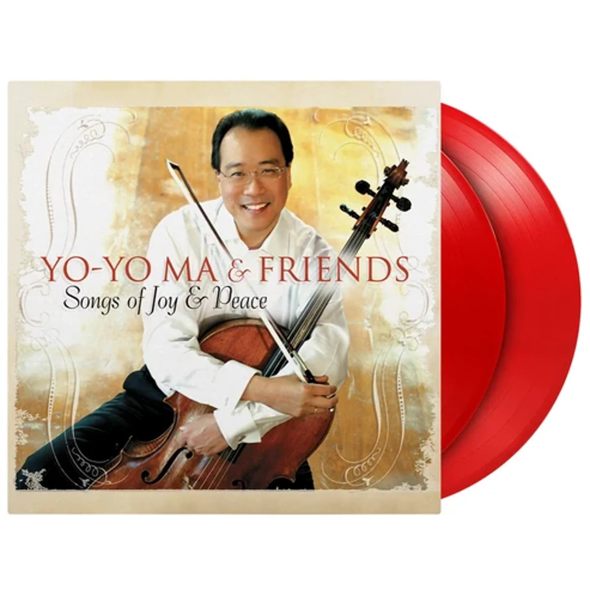 Yo-Yo Ma "Songs Of Joy & Peace" (Limited Edition 180g Red vinyl) 2xLP cover art