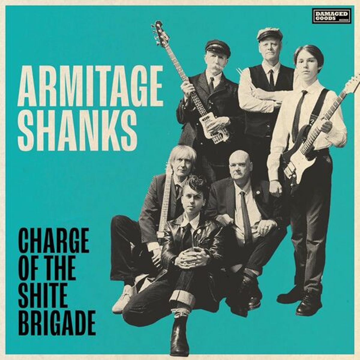 Armitage Shanks "Charge Of The Shite Brigade" LP cover art