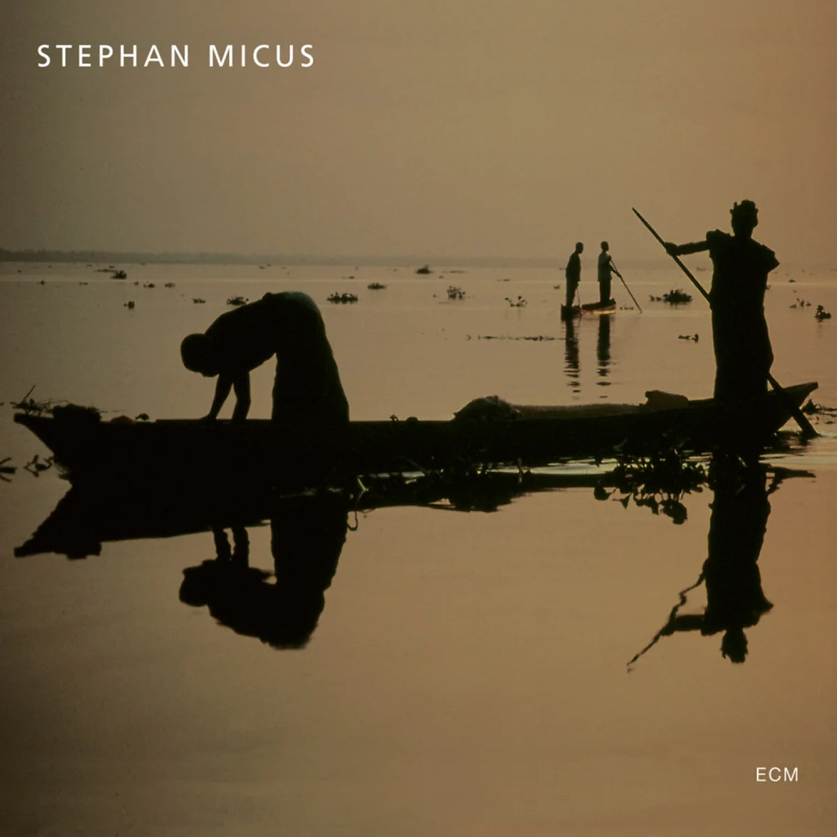 Stephan Micus "The Garden of Mirrors" LP cover art