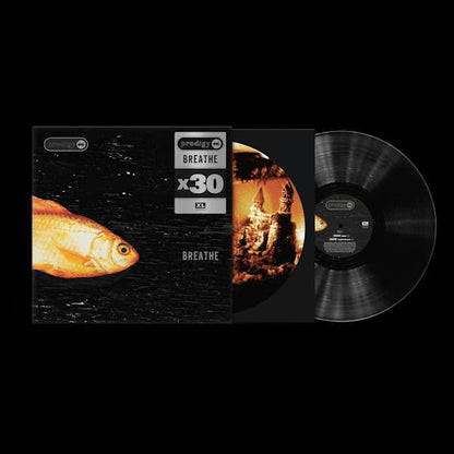 The Prodigy "Breathe x30" 12" Single cover art