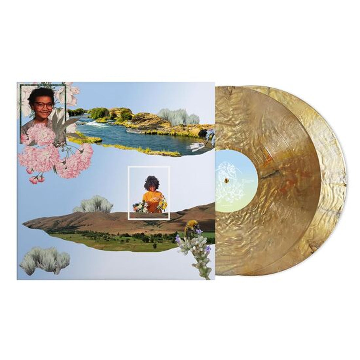 esperanza spalding "Esperanza" (Gold Eco-Mix vinyl) 2xLP cover art