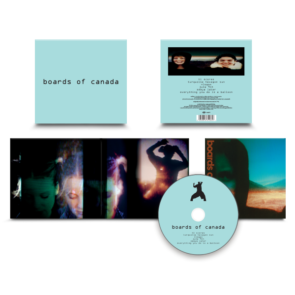 Boards of Canada "Hi Scores (30th Anniversary Reissue)" CD cover art