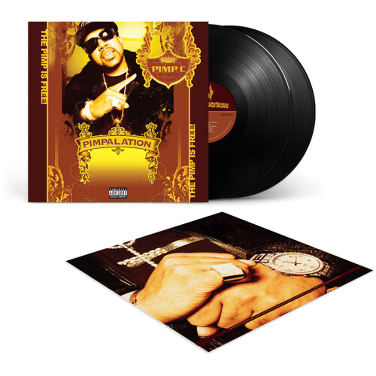 Pimp C "Pimpalation (20th Anniversary Reissue)" 2xLP cover art