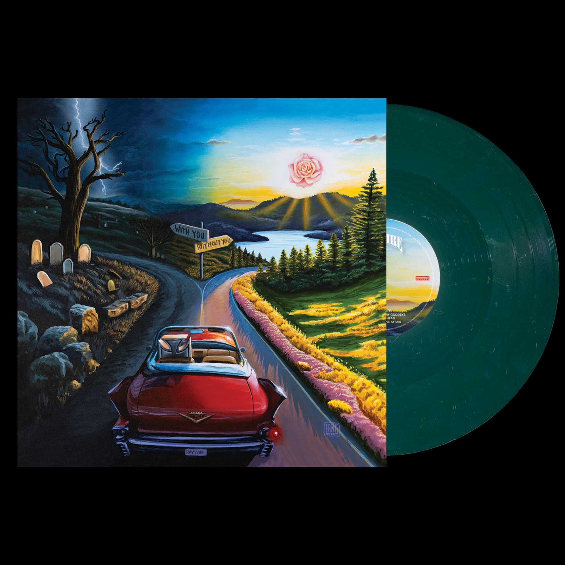 Haywire 617 "I Don't Wanna Say Goodbye" LP cover art