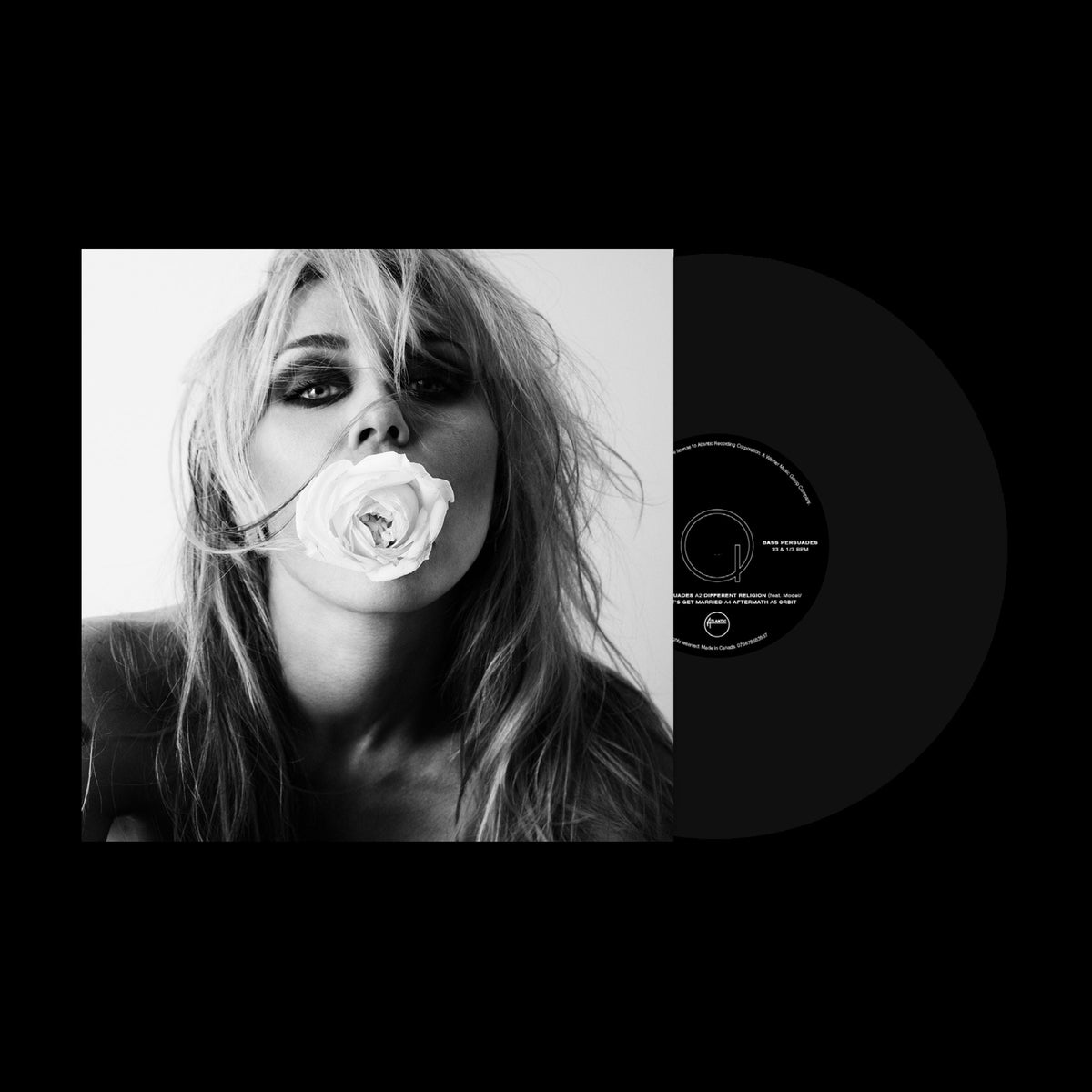 Miley "Bass Persuades" LP cover art