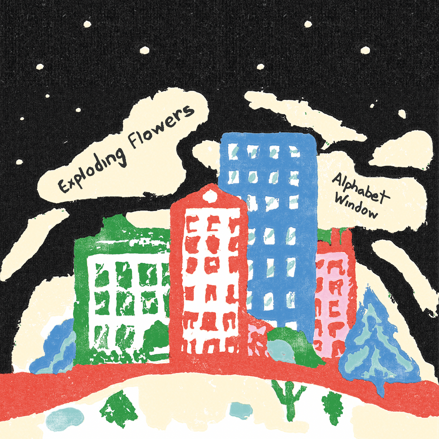 Exploding Flowers "Alphabet Window" LP
