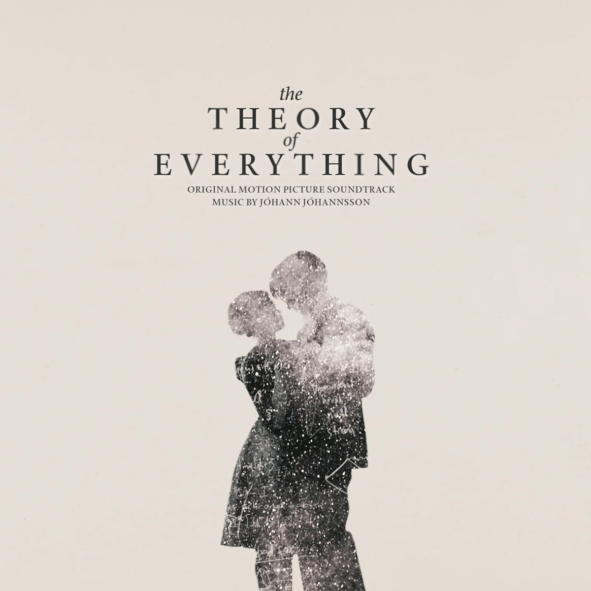 Jóhann Jóhannsson "The Theory of Everything" (Cream White Vinyl) 2xLP cover