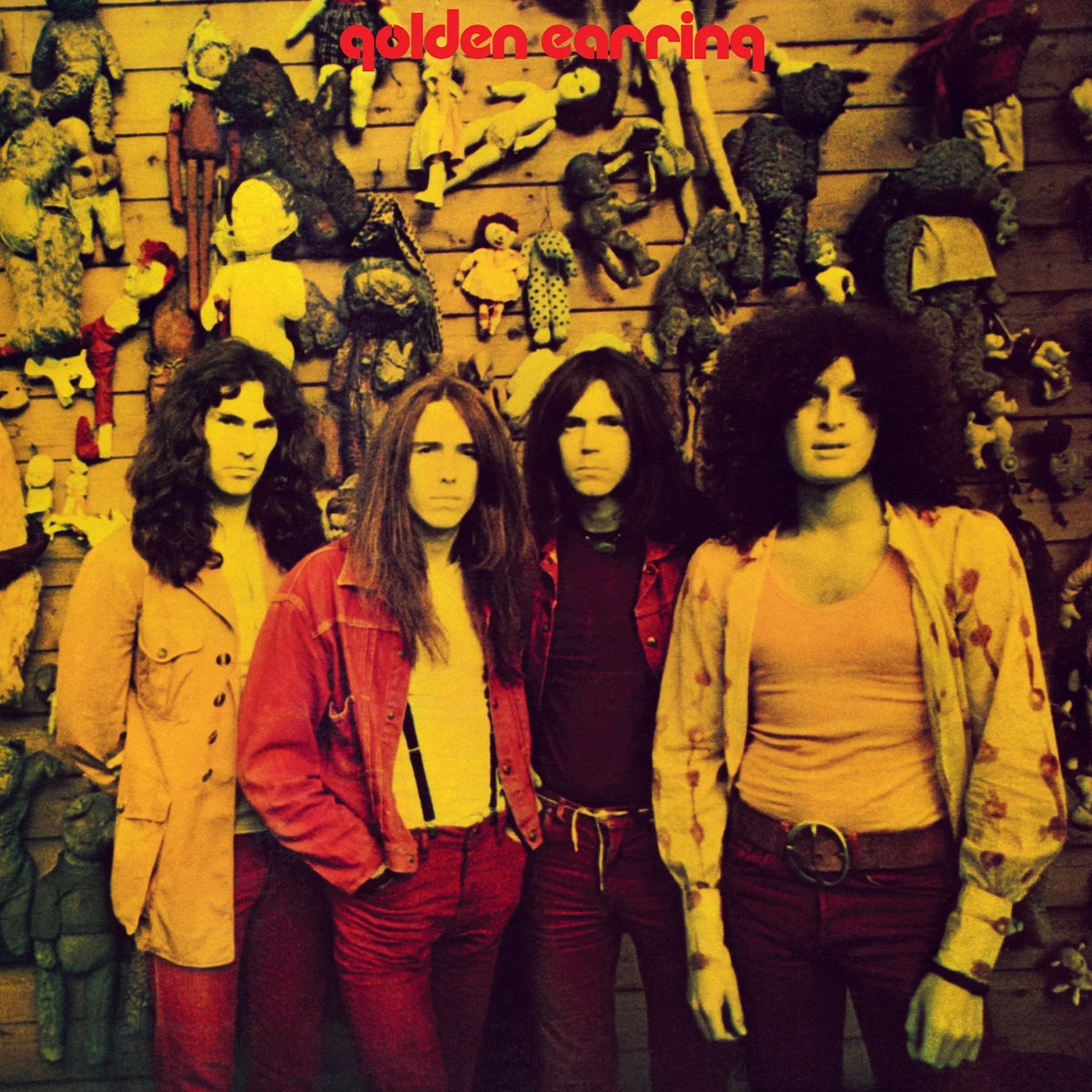 Golden Earring "Golden Earring (Wall of Dolls)" (Translucent Yellow Vinyl) LP cover