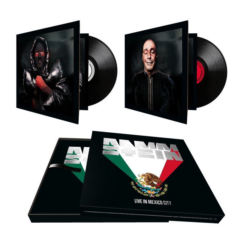 Rammstein "Live in Mexico City" (180g Box Set) 4xLP cover art