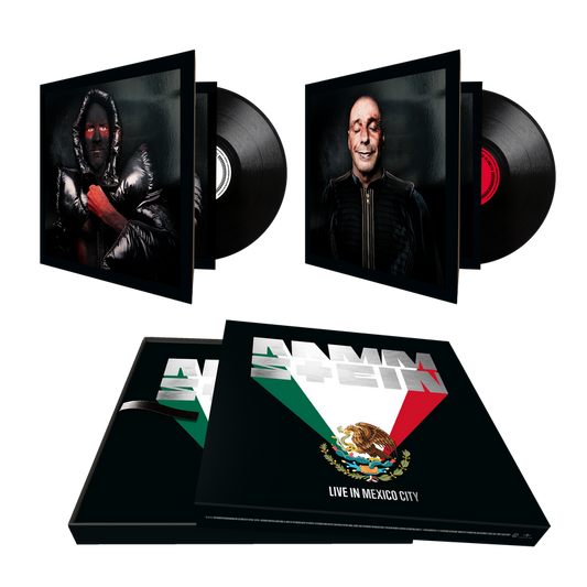 Rammstein "Live in Mexico City" (180g Box Set) 4xLP cover art