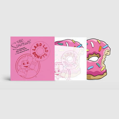 The Simpsons "Main Title Theme / The Monorail Song" DIE-CUT 10"