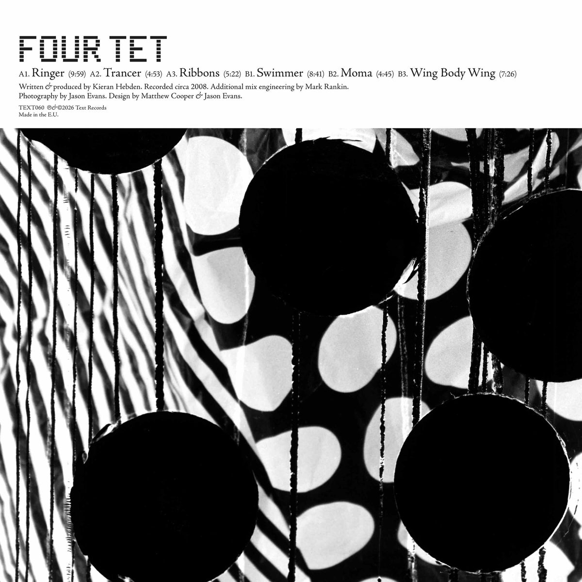 Four Tet "Ringer" LP cover art