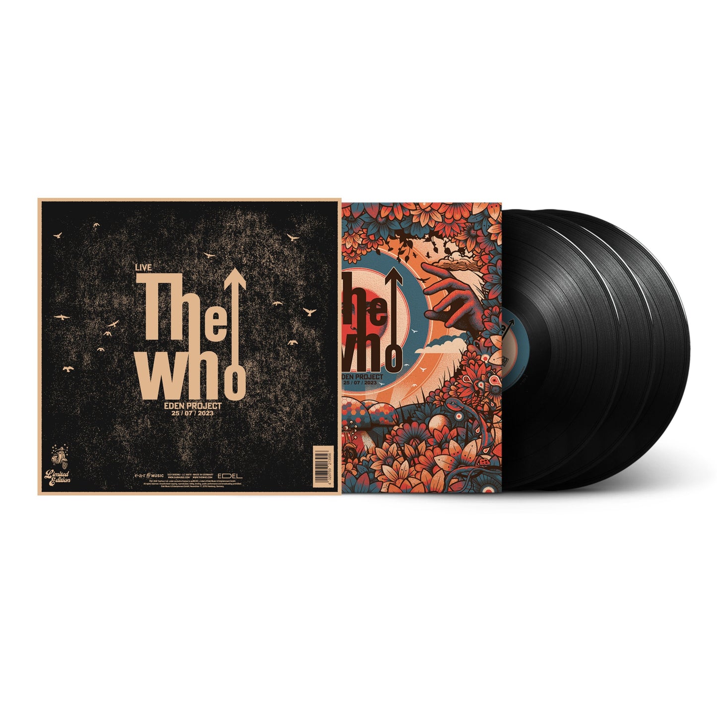 Who “Live at Eden Project 25/07/2023” 3xLP