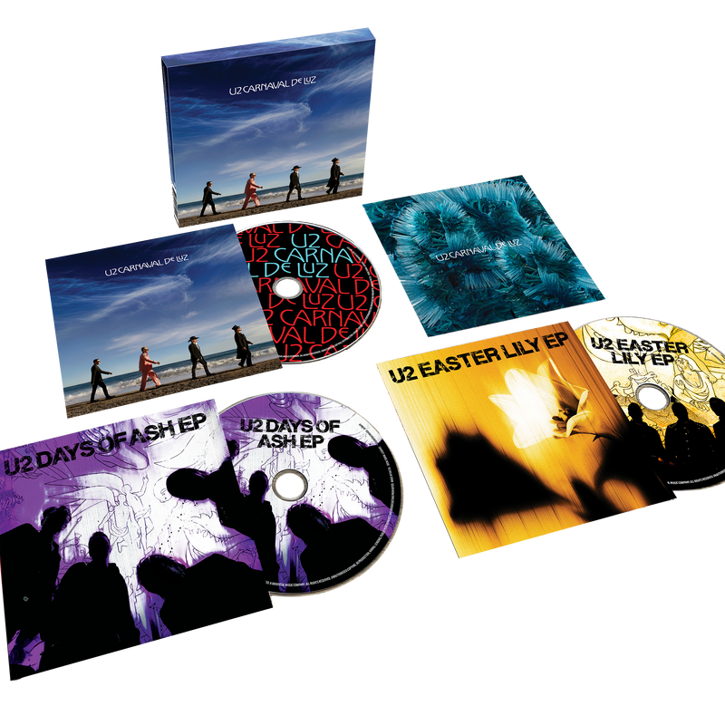 U2 "Carnaval De Luz" (Deluxe Box Set) 3xCD cover art