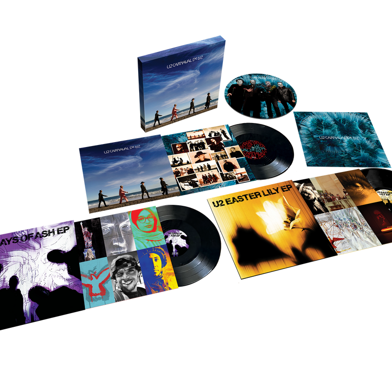 U2 "Carnaval De Luz" (Deluxe 180g Box Set) 3xLP cover art