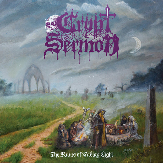 Crypt Sermon - The Ruins Of Fading Light LP cover art