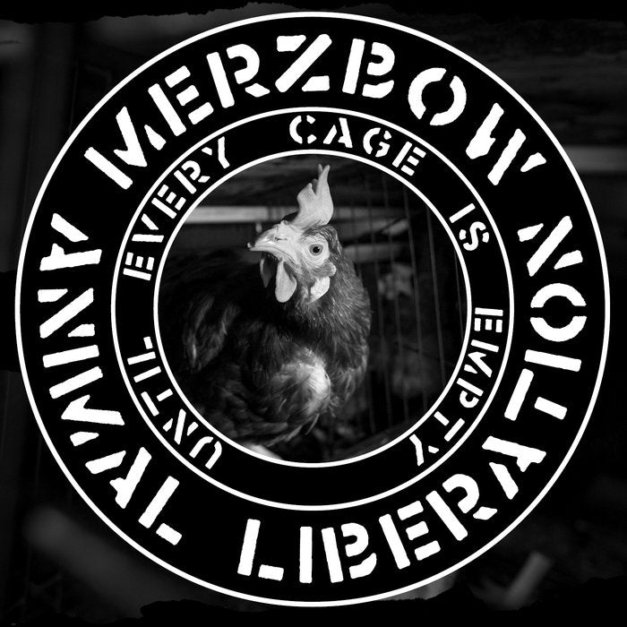 Merzbow “Animal Liberation: Until Every Cage Is Empty” CD cover art