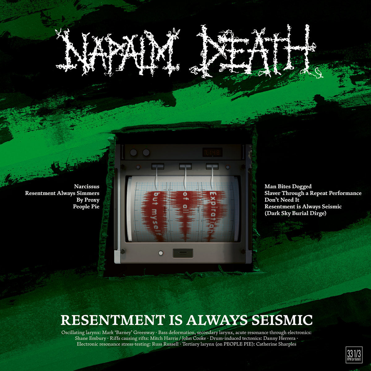 Napalm Death Resentment Is Always Seismic – A Final Throw of Throes album cover