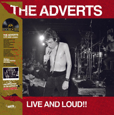 Adverts, The "Live And Loud!!" LP