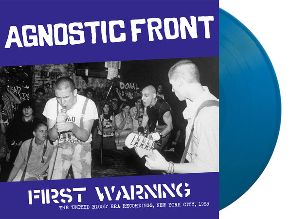 Agnostic Front "First Warning - The 'United Blood'-era Recordings, NYC, 1983" LP