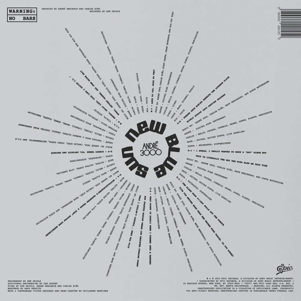 Andre 3000 "New Blue Sun" 3xLP