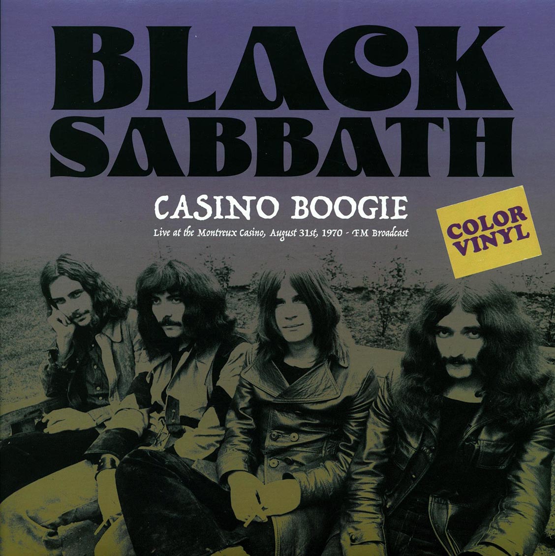 Black Sabbath "Casino Boogie: Live At The Montreux Casino, August 31st 1970" LP