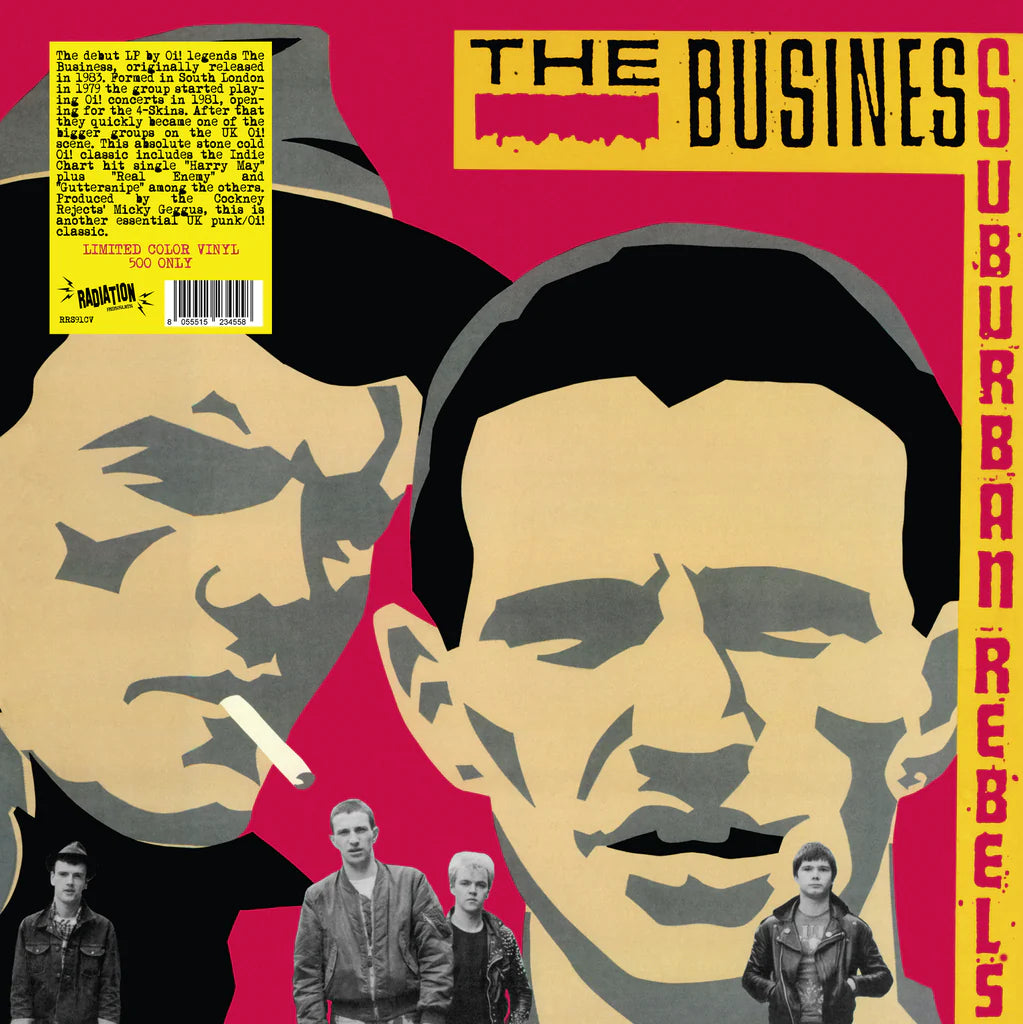 The Business "Suburban Rebels" LP