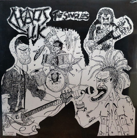 Chaos UK "Total Chaos - The Singles" LP