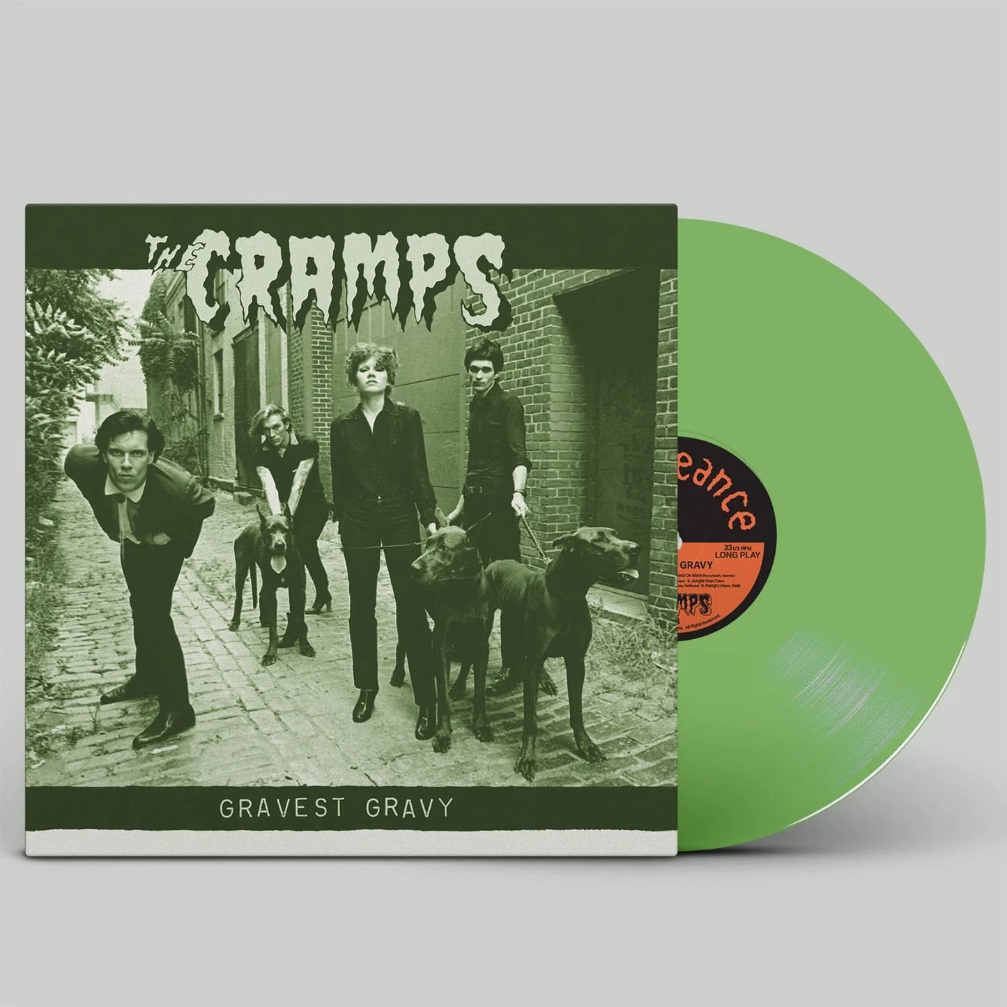 Cramps "Gravest Gravy" (Glow in The Dark Vinyl) LP