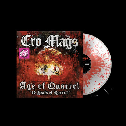 Cro-Mags “Age Of Quarrel: 40 Years Of Quarrel” LP