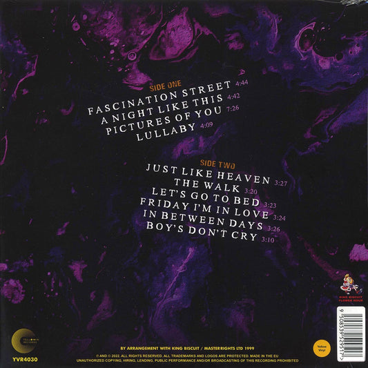 Cure, The "Live Lullabies And Other Bedtime Stories: King Biscuit Flower Hour, Praca Da Apoteose, Rio De Janeiro, Jan. 26, 1996" LP
