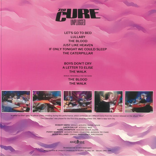 Cure, The "Unplugged: Live On MTV Unplugged 1991" LP