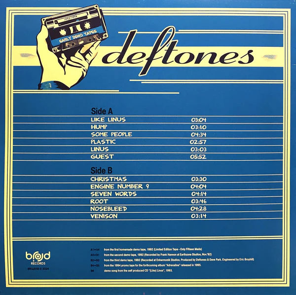 Deftones "Early Demo Tapes" LP