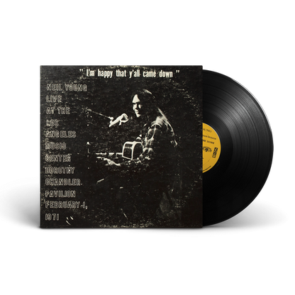 Neil Young "Dorothy Chandler Pavilion, 1971" LP