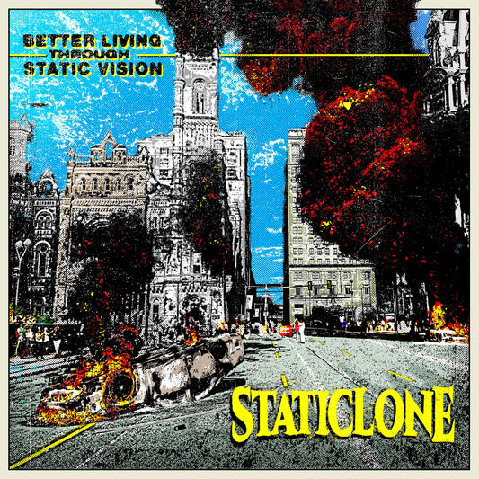 Staticlone - Better Living Through Static Vision album cover