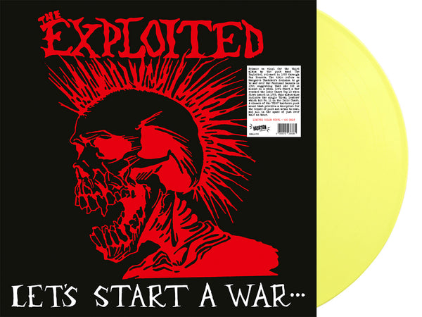 Exploited "Let's Start a War" LP