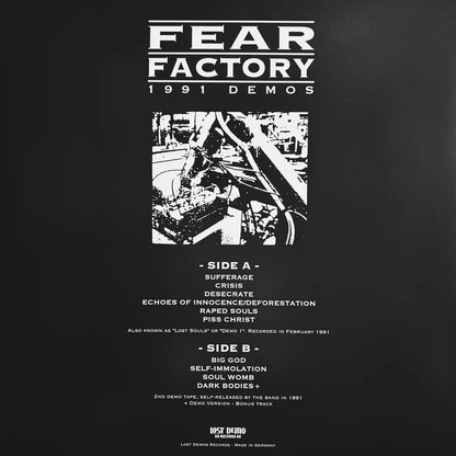 Fear Factory "1991 Demos" LP