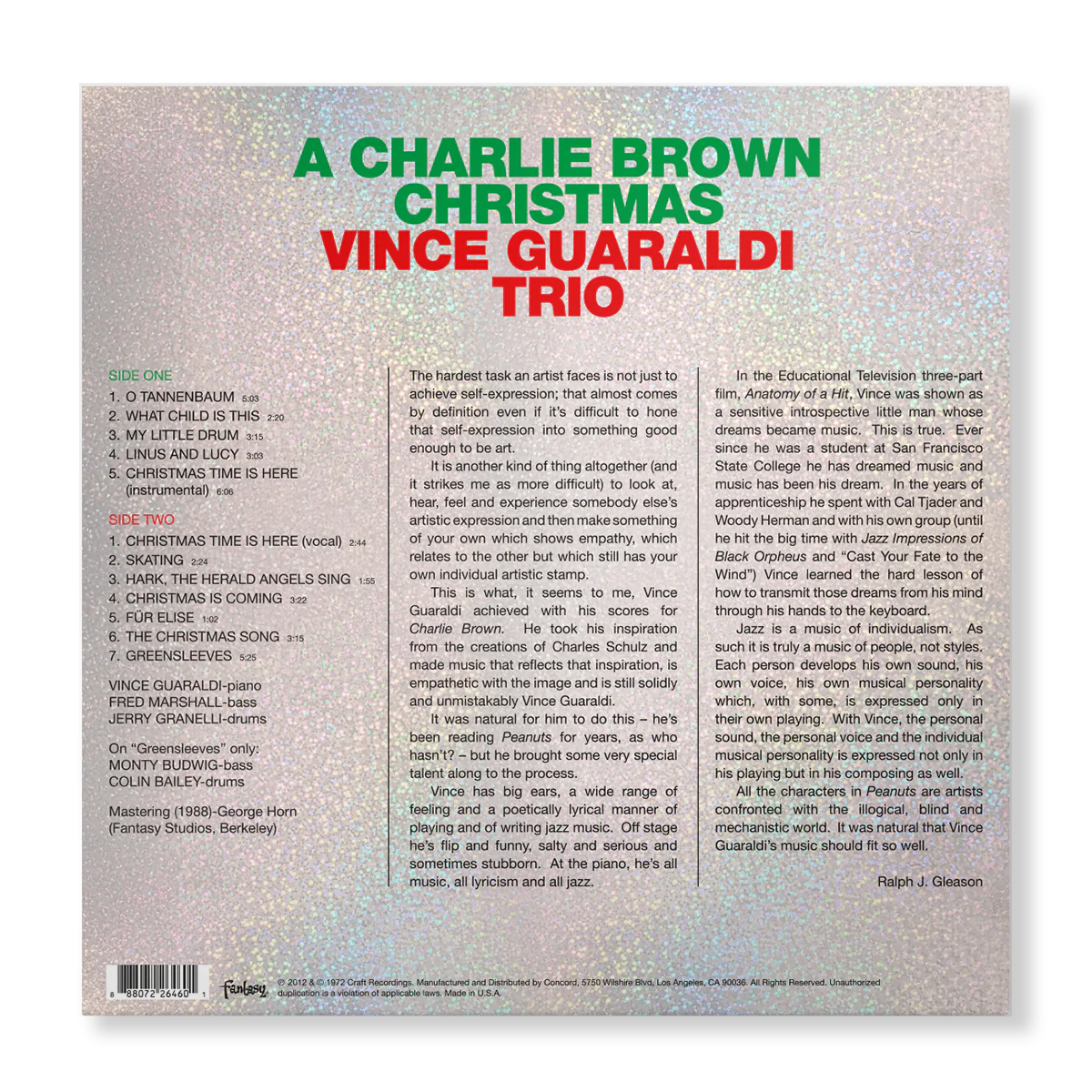 Charlie Brown Christmas (Foil Edition)- LP